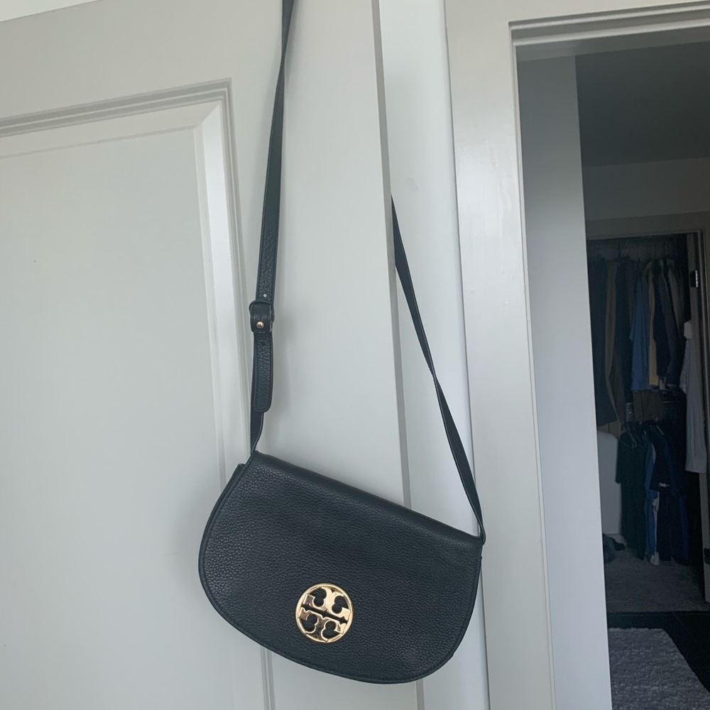 Tory Burch Miller Shoulder Bag - Black